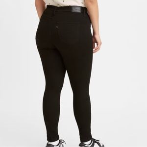 Levi’s 720 High Rise Super Skinny Black Denim Jeans, 29x32